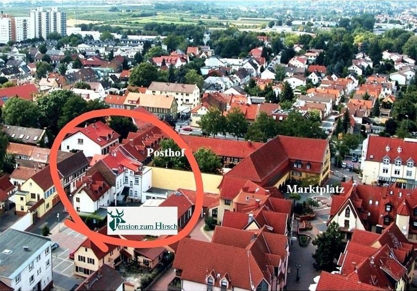 Hotel-Pension Zum Hirsch Hattersheim am Main Eksteriør billede